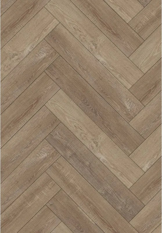 Mexen Windsor pannelli vinilici a spina di pesce 635 x 127 mm SPC 6,5 mm, sottostrato IPEX 1,5 mm, 4 V-Fuga, Rovere
