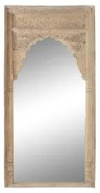 Specchio da parete Home ESPRIT Marrone Legno 102 x 11 x 203 cm