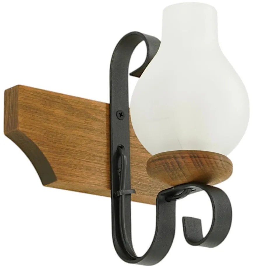 Applique QUEEN 1xE14/40W/230V faggio