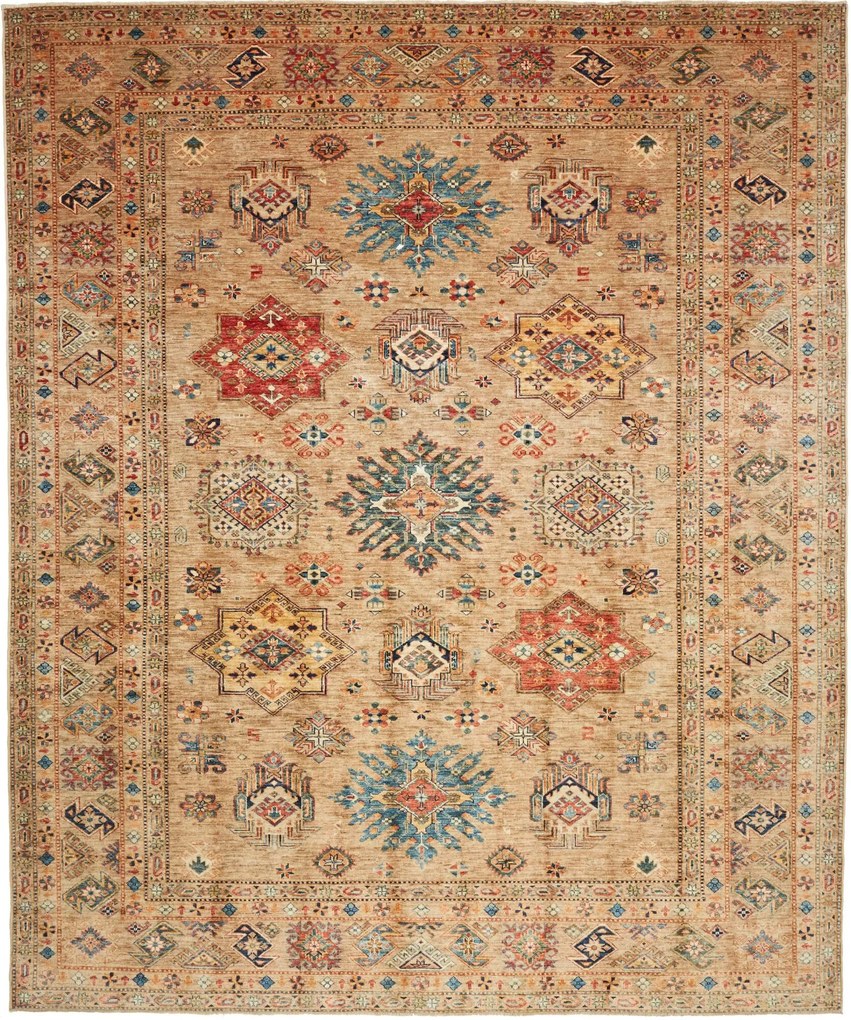 Kazak Tappeto orientale 300x250 Marrone (Pakistan) Annodato A Mano