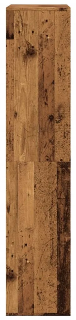 Divisorio legno antico 100x33x155,5 cm in truciolato