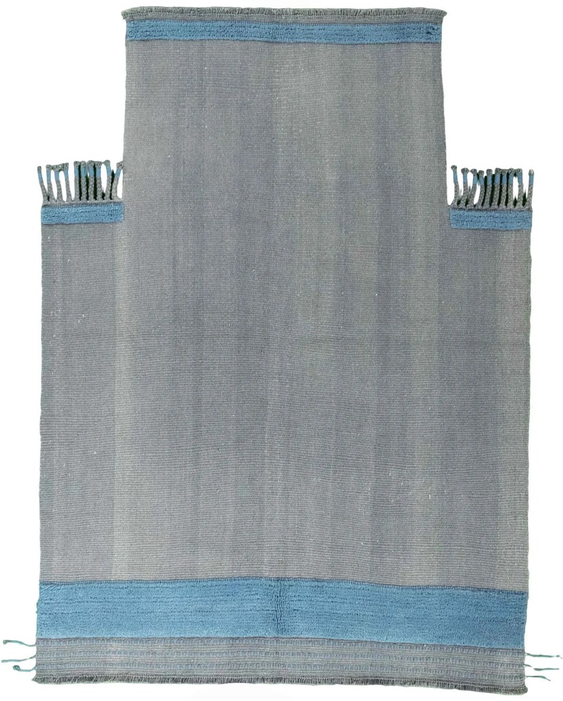 Kilim Tappeto 160 x 210 Nero (Iran) Tessuto A Mano