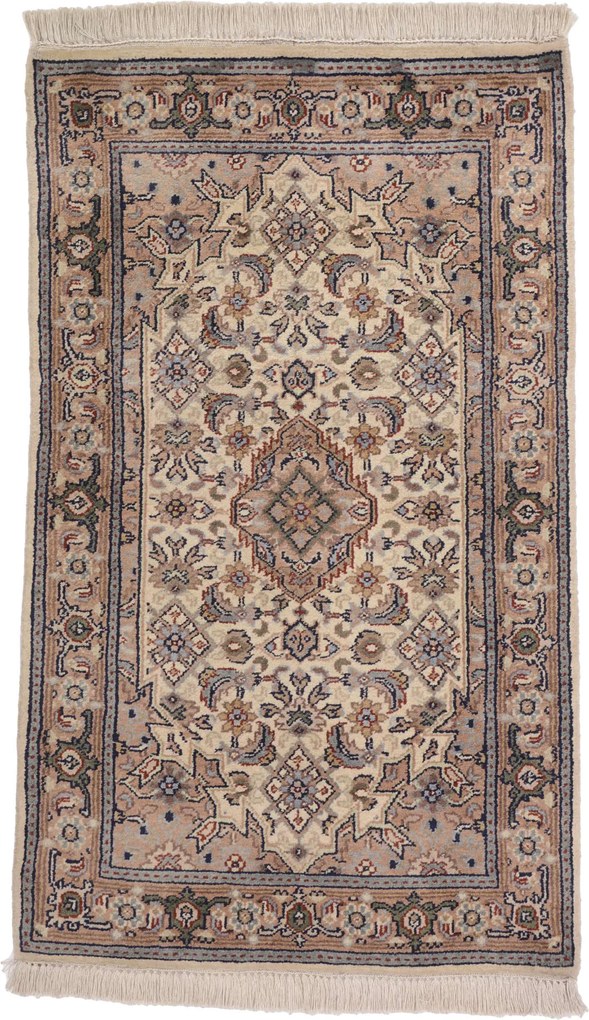 Persian Tappeto 60 x 100 (Indian) Annodato A Mano