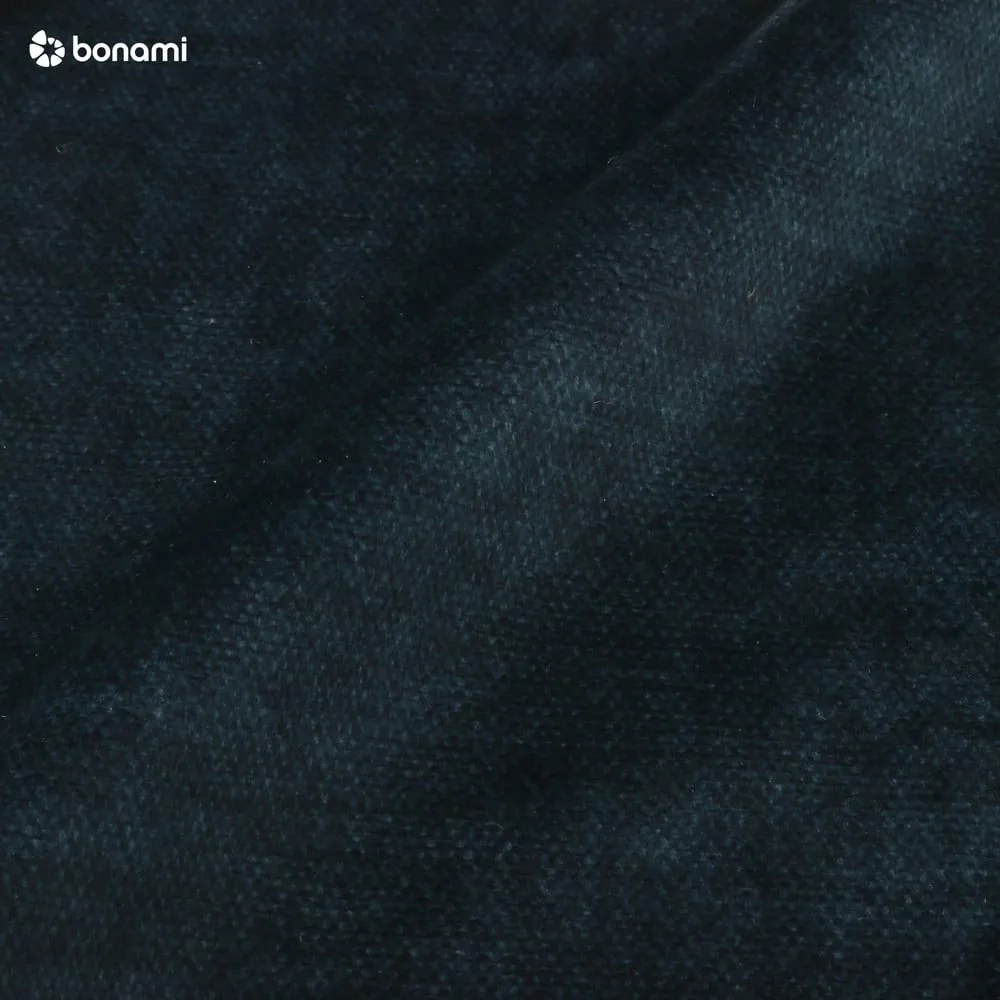 Letto matrimoniale in blu scuro imbottito con spazio contenitivo con griglia inclusa 180x200 cm Jade – Bobochic Paris