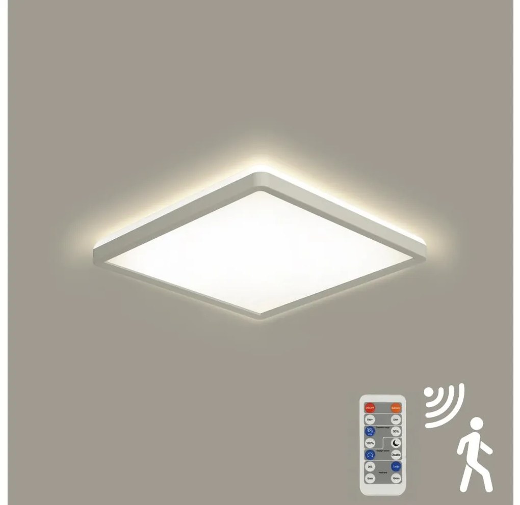 Brilagi-LED Lampada dimmerabile con sensore ULTRA SLIM LED/18W/230V 30x30 cm+DO