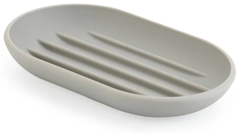 Dispenser di sapone in plastica grigio Touch - Umbra