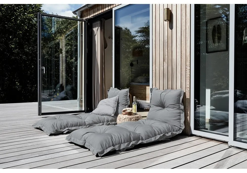 OUT™ Sit&amp;Sleep Futon variabile per esterni grigio scuro Out Sit &amp; Sleep - Karup Design