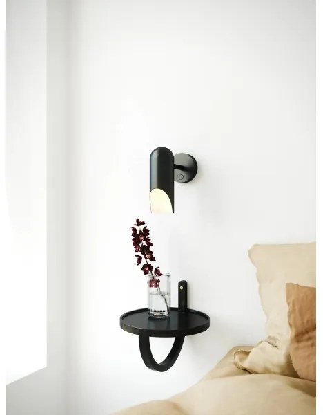 Nordlux - Applique da parete ROCHELLE 1xGU10/8W/230V nero