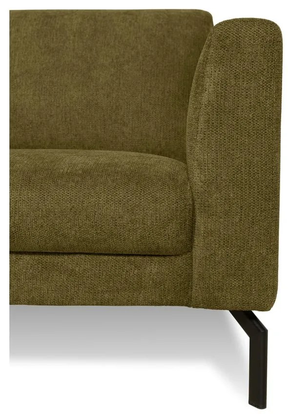 Divano in senape 165 cm Gomero - Scandic