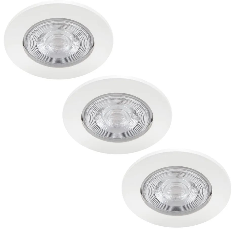 Philips - SET 3x Lampada LED da incasso TARAGON LED/4,5W/230V 2700K