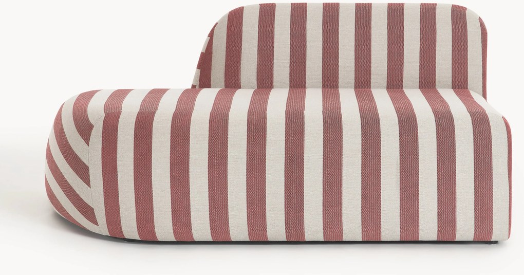 Modulo chaise longue a righe Wolke