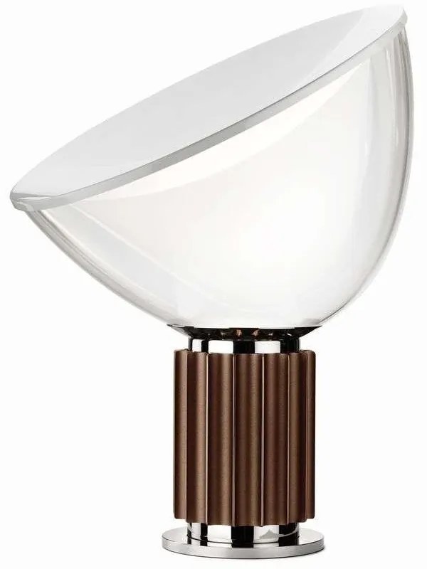 Flos - Taccia LED Lampada da Tavolo Small Bronze Flos