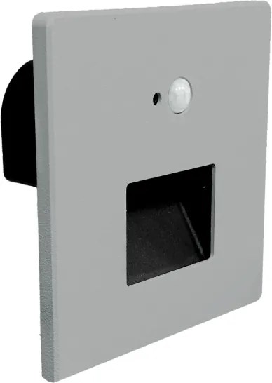 Brilagi - Lampada LED per scale con sensore JACK LED/3W/230V 3000/4000/6500K grigio