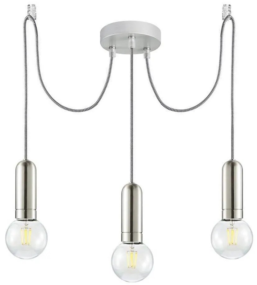 Leuchten Direkt 14776-55 - Lampadario a sospensione con filo TURN ME 3xE27/60W/230V ragno