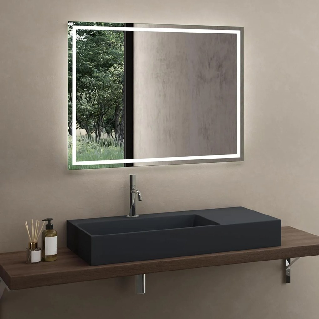 Lavabo in conglomerato Archi 75 CM Grey MATT