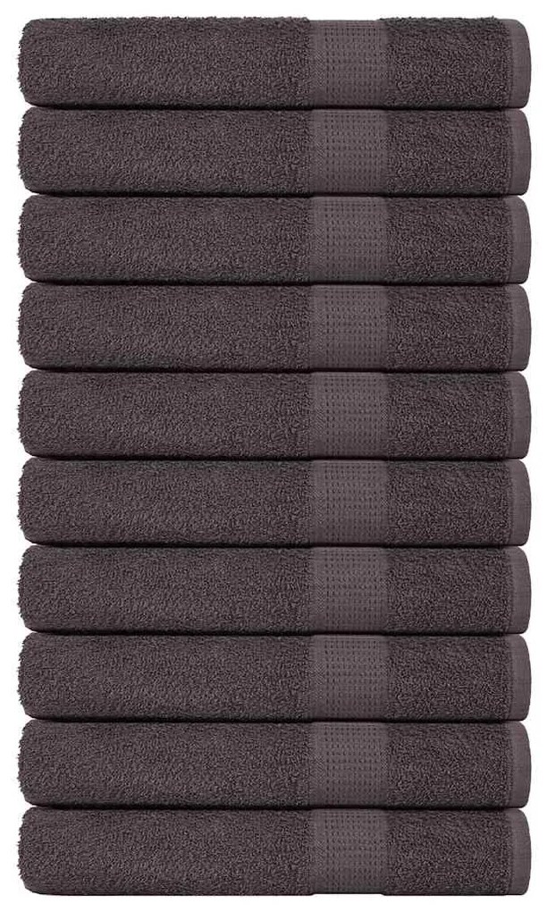 Asciugamani Per Sauna 10 Pz 80x200 Cm 360 G/m² 100% Cotone /