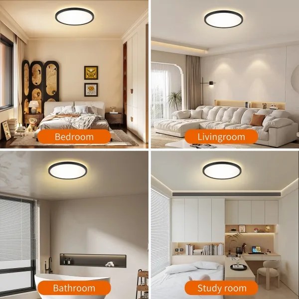Brilagi-LED Lampada dimmerabile con sensore ULTRA SLIM LED/24W/230V Ø42 cm+DO