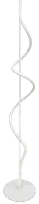 Lampada da terra LED Teodor  bianco, luce bianco naturale 2700 lumen NOVECENTO