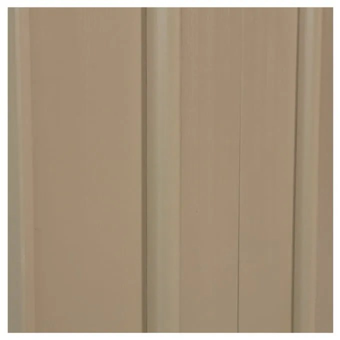 Cassettiera bassa beige in legno di pino 200x85 cm Basu - WOOOD