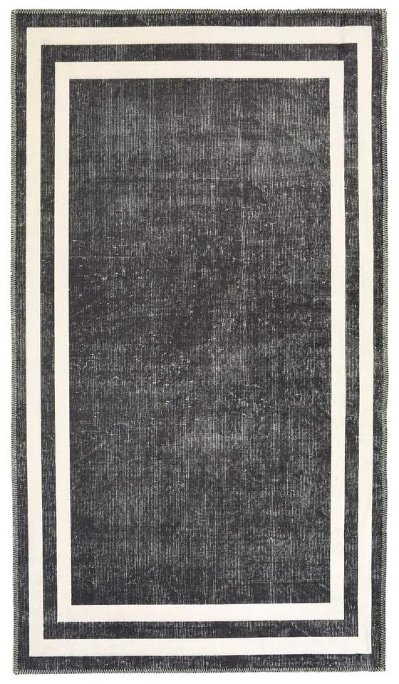 Tappeto lavabile bianco e grigio 180x120 cm - Vitaus