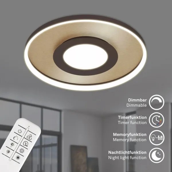 Briloner 3640017 - Lampada LED da soffitto dimmerabile 25W 230V 2700-6500K + DO