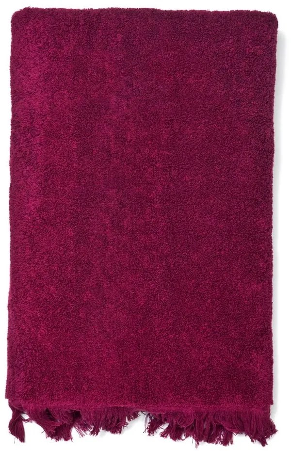 Set di 6 asciugamani rossi e 2 asciugamani da bagno in 100% cotone - Bonami Selection