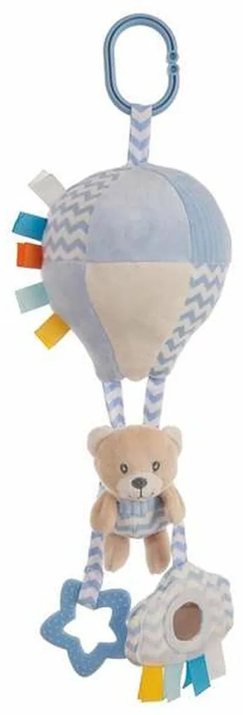 Peluche con Sonagli Activity Azzurro Orso Palloncino 40 cm