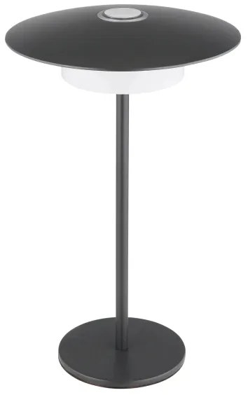 Globo 21024G-LED Lampada da tavolo ricaricabile KYLER LED/3W/3,7V 1800/2700/3000K grigio