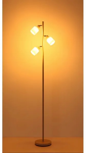 Globo 54114-3S - Lampada da terra TRENT 3xE14/25W/230V