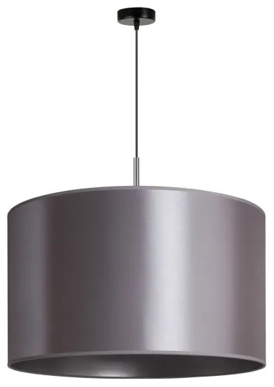Duolla - Lampadario a sospensione con filo CANNES 1xE27/15W/230V diametro 50 cm argento