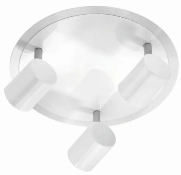 Leuchten Direkt 11943-16 - Faretto LED TARIK 3xGU10/5W/230V bianco