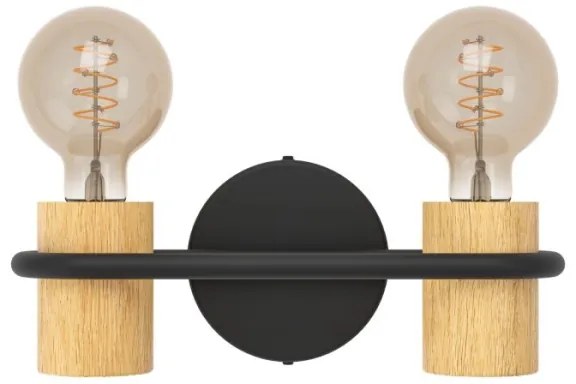 Eglo 43542 - Applique CHIEVELEY 2xE27/40W/230V