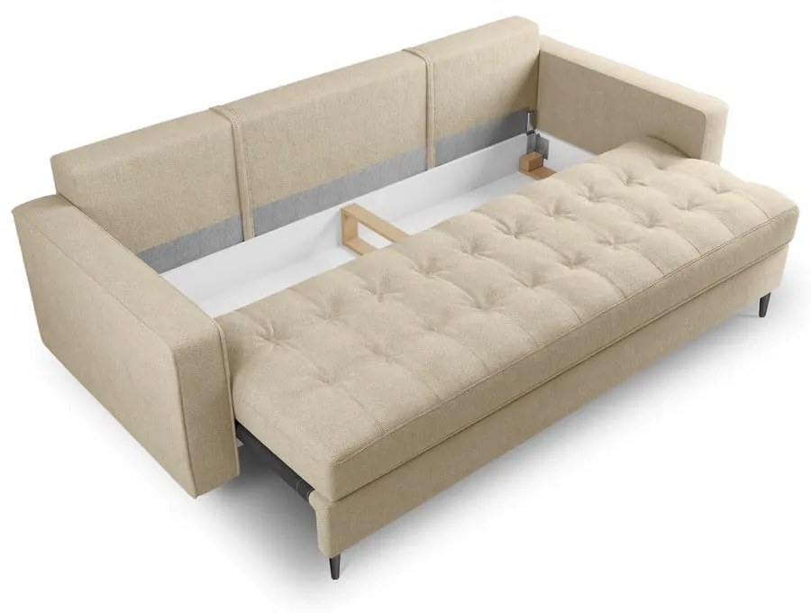 Divano letto beige Santo - Milo Casa
