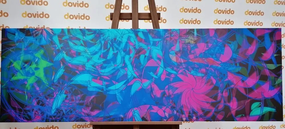 Quadro su tela – Astrazione moderna in design interessante