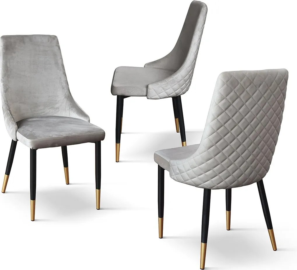 ARLETTE - sedia di design moderno in velluto