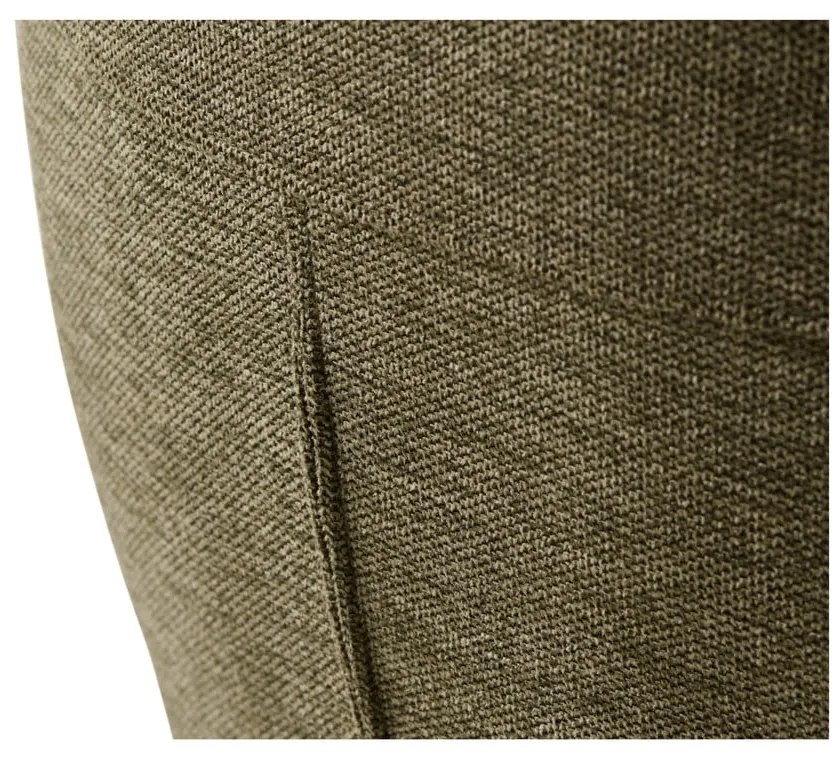 Sedia da pranzo verde in imbottito con braccioli Roxana – Unique Furniture