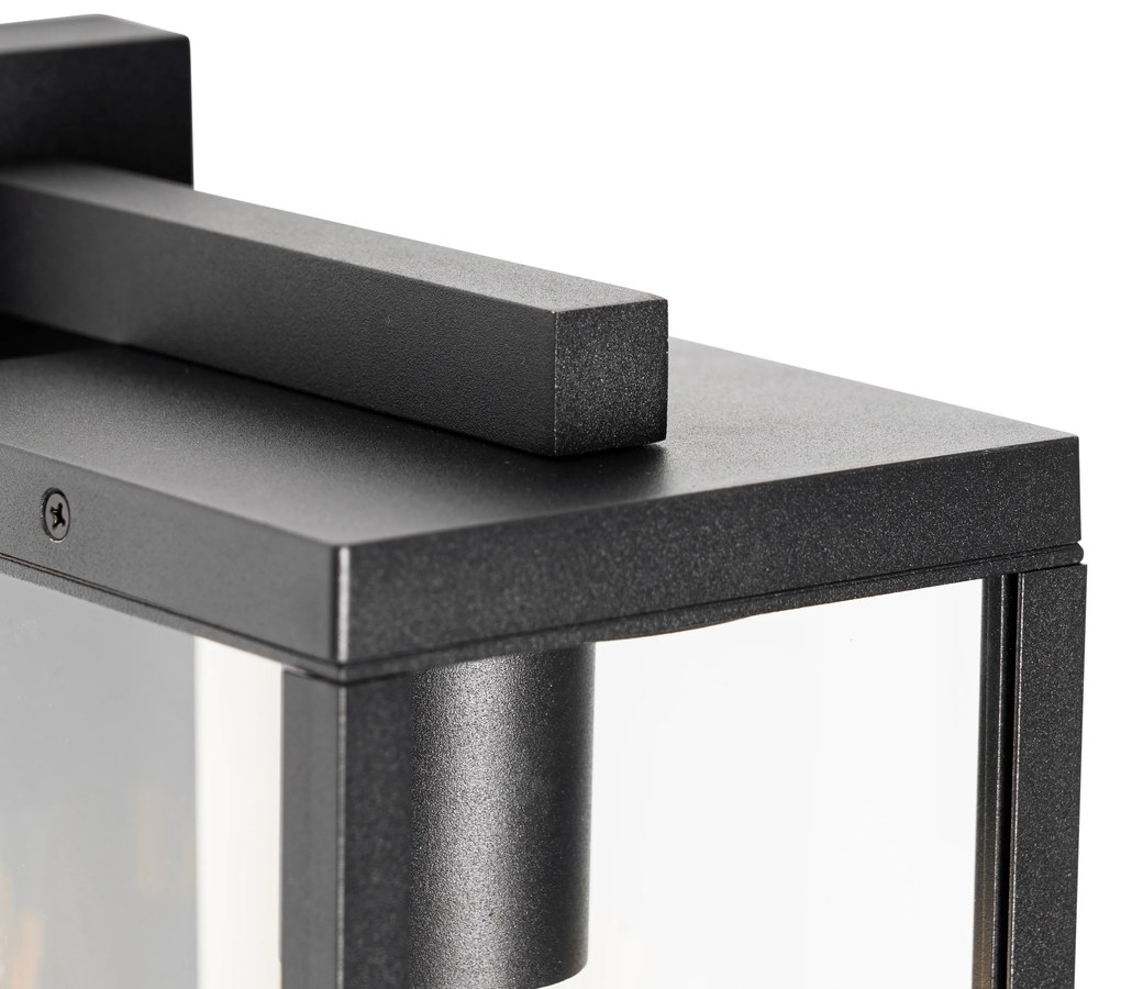 Lanterna da parete smart per esterni nera IP44 con Wifi ST64 - Charlois