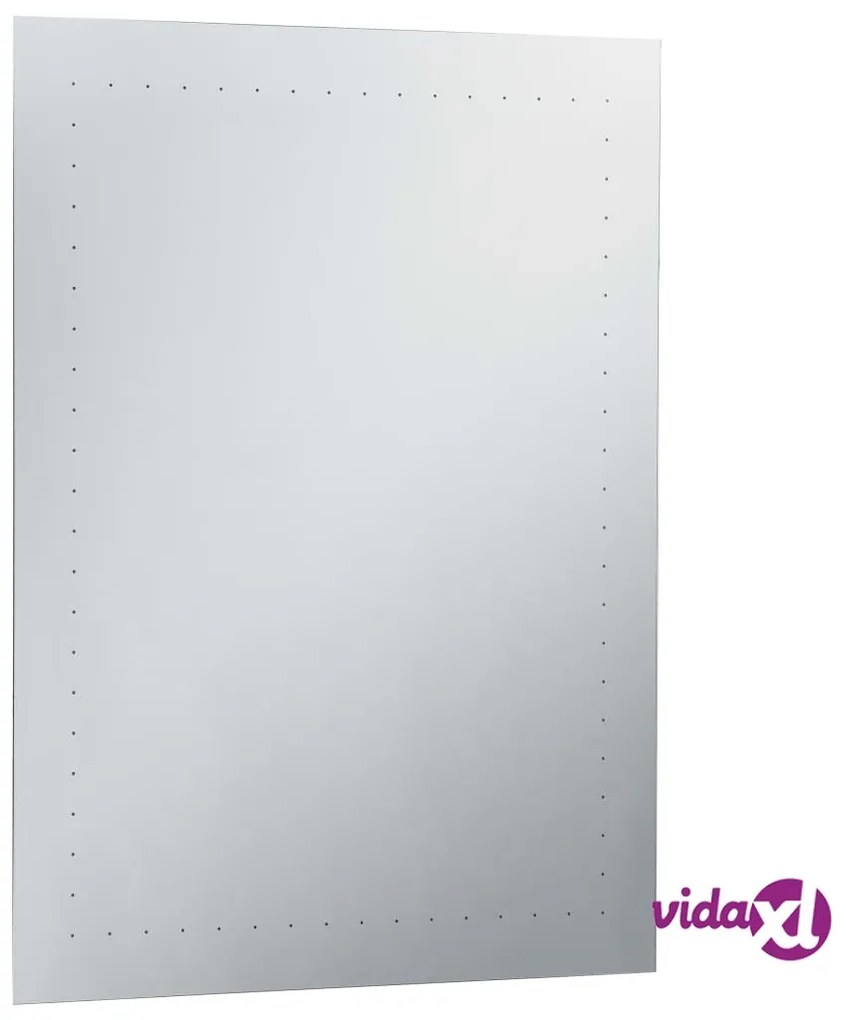 vidaXL Specchio da Parete a LED per Bagno 60x80 cm
