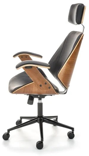 Sedia da ufficio CALMIRA nera