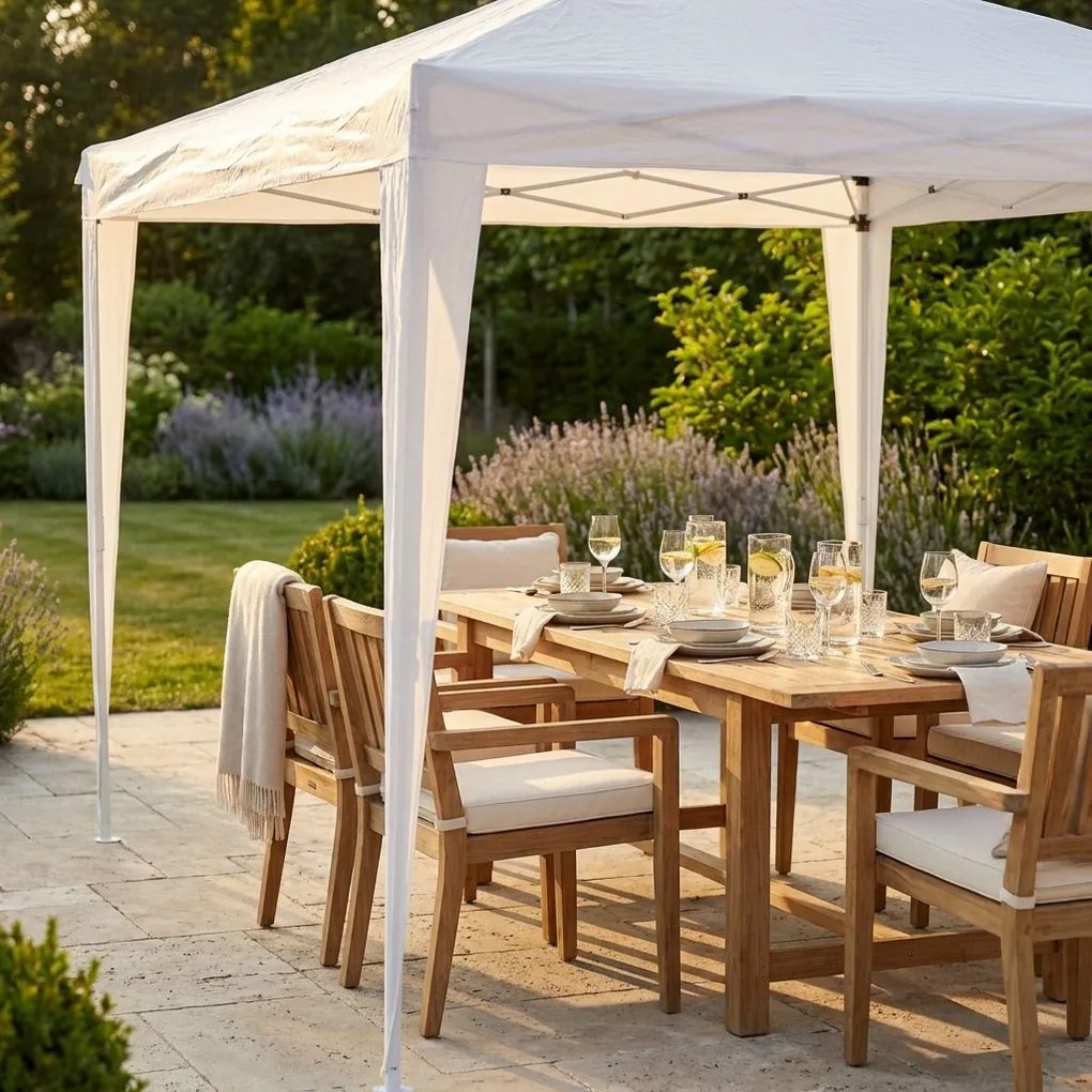 CORTEX - gazebo in acciaio 3 x 3 m