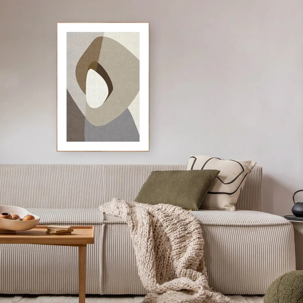 Dipinto 70x100 cm Picasa Greige - Malerifabrikken