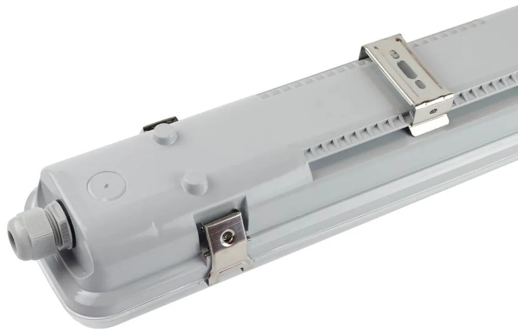 Plafoniera IP66 per 2 tubi LED 150cm - (unilaterale) - Serie Professional