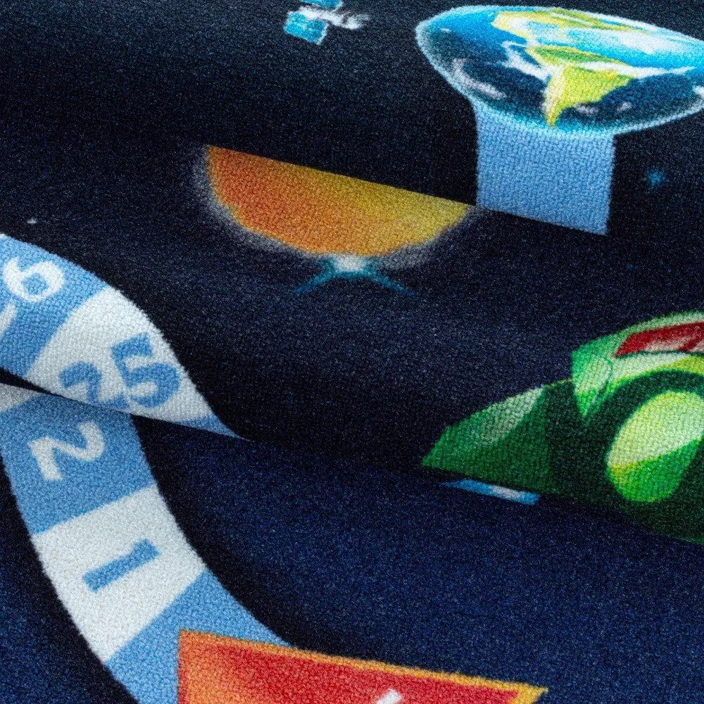 Tappeto per bambini blu scuro 100x150 cm Play Space – Ayyildiz Carpets