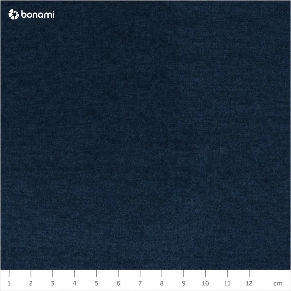 Divano blu scuro allungabile/con contenitore e rivestimento in velluto 216 cm Selene – ELTAP