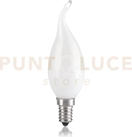 Lampadina candela bianca attacco e14 4w 440 lm 3000 k in vetro ø 35...