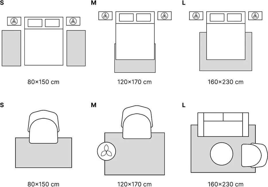 Tappeto da esterno 80x150 cm Luna – Universal