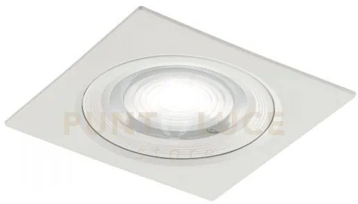 Incasso led mizar orientabile bianco 3w 240lm 4000k 7,5x7,5x4,5cm