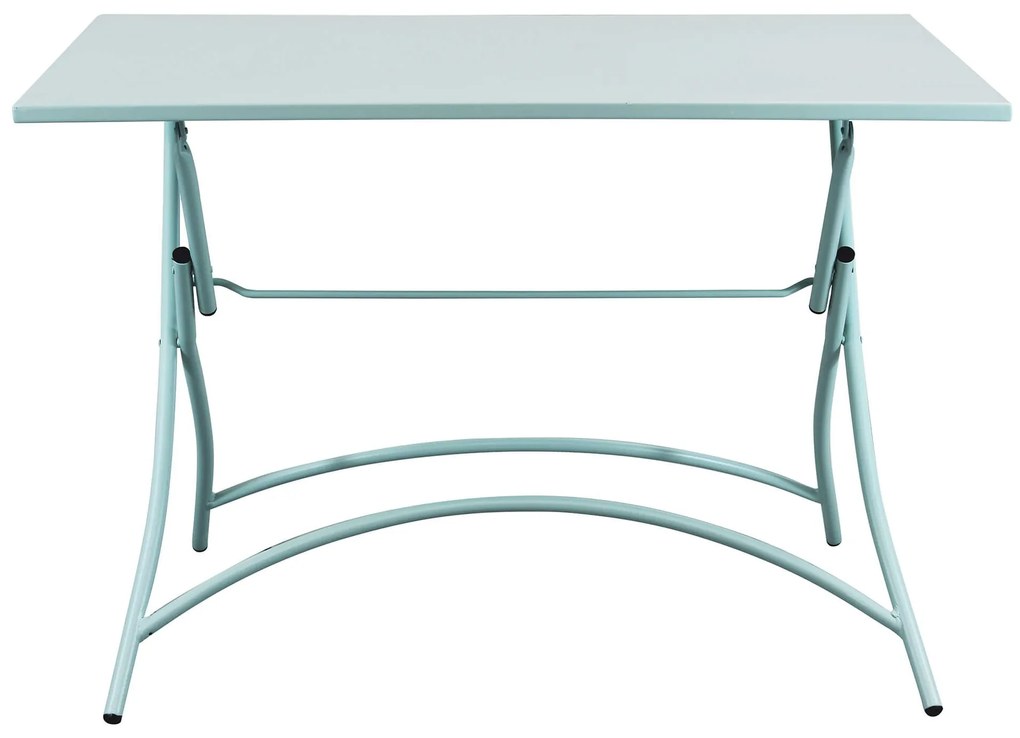 ROMANUS - tavolo in acciaio pieghevole da esterno