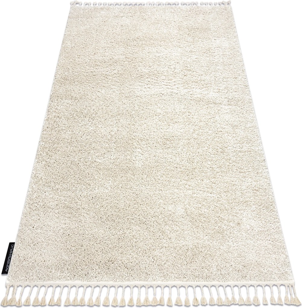 Tappeto BERBER 9000 crema Frange berbero marocchino shaggy - PRODOTTO DI SECONDO GRADO