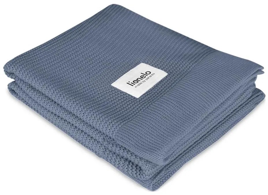 Lionelo - Coperta in bambù BAMBOO BLANKET 75x100 cm Blu
